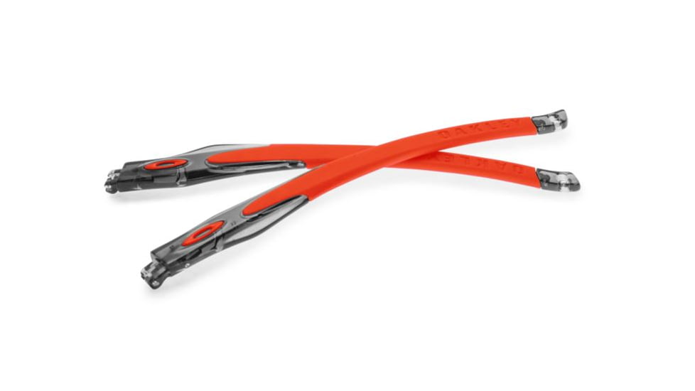 Oakley Crosslink Frame Temple Arms, Grey Smoke/Orange, RKT0000AA-GY128