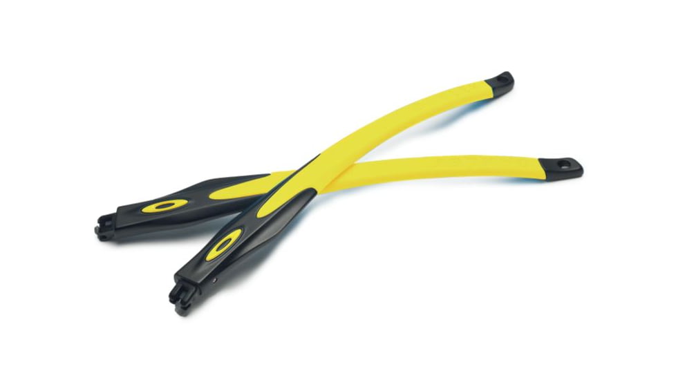 Oakley Crosslink Frame Temple Arms, Satin Black/Lemon Peel, AOX8027KT 000013