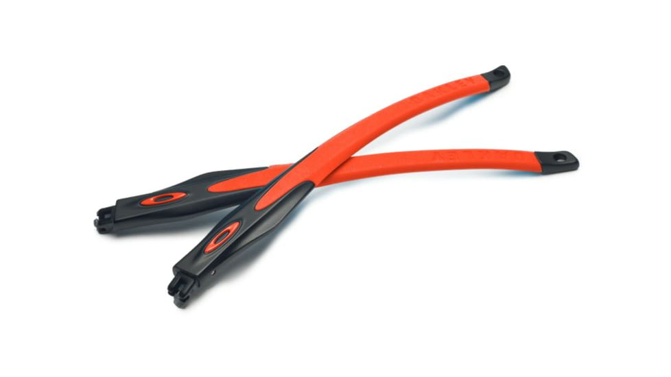 Oakley Crosslink Frame Temple Arms, Satin Black/Orange, RKT0000AA-BK231