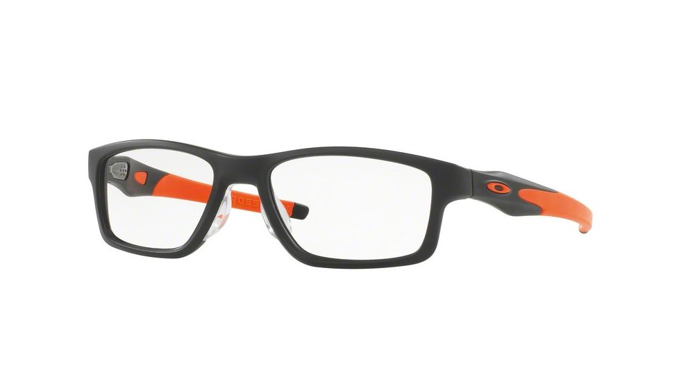 Oakley CROSSLINK MNP OX8090 Bifocal Prescription Eyeglasses 809001-53 - Satin Black Frame