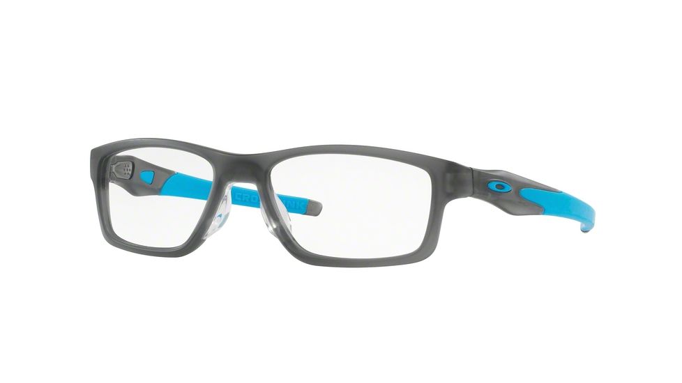 Oakley CROSSLINK MNP OX8090 Bifocal Prescription Eyeglasses 809002-55 - Satin Grey Smoke Frame