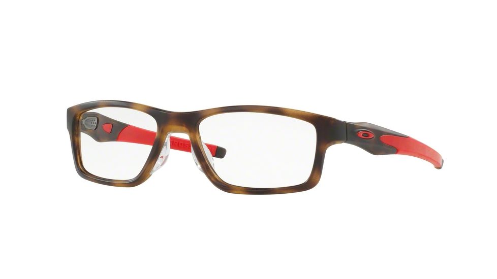 Oakley CROSSLINK MNP OX8090 Bifocal Prescription Eyeglasses 809008-53 - Matte Brown Tortoise Frame