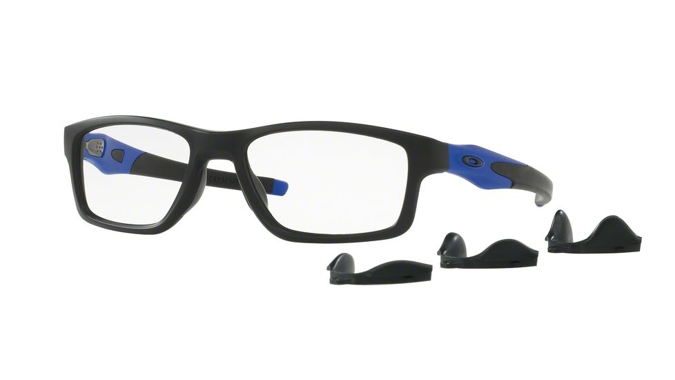 Oakley Crosslink MNP OX8090 Bifocal Prescription Eyeglasses 809009-53 - Satin Black Frame