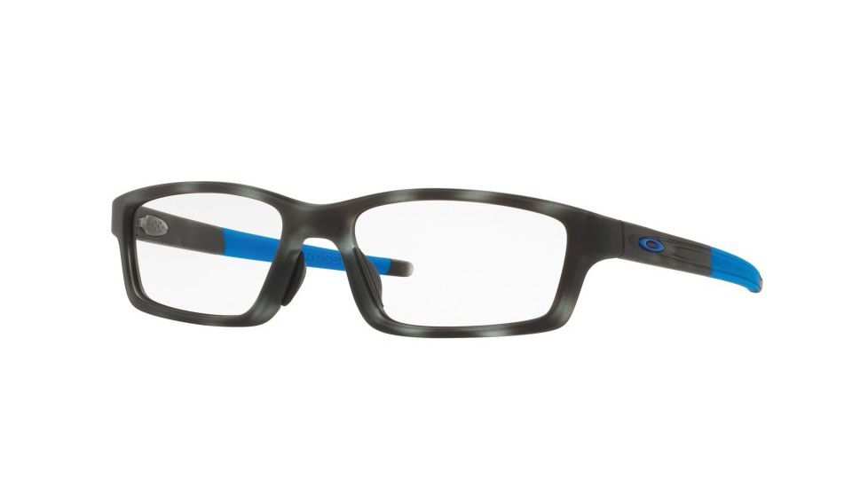Oakley CROSSLINK PITCH ASIA FIT OX8041 Eyeglass Frames 804113-56 - Grey Tortoise Frame