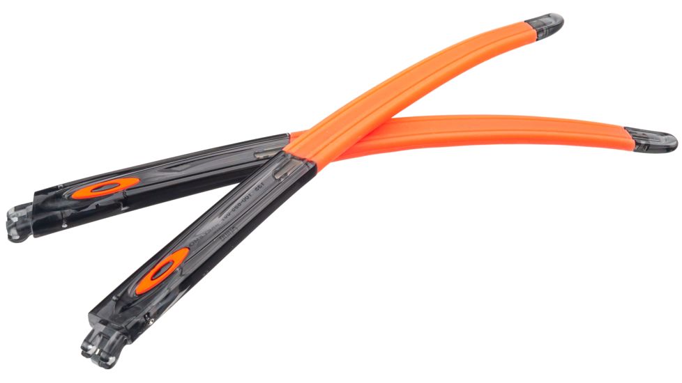 Oakley Crosslink Pitch Frame Temple Arms, Grey Smoke/Neon Red, RKT0134AA-C0001