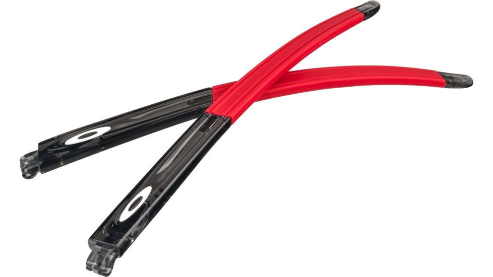 Oakley Crosslink Pitch Frame Temple Arms, Grey Smoke/Neon Red, RKT0134AA-C0001