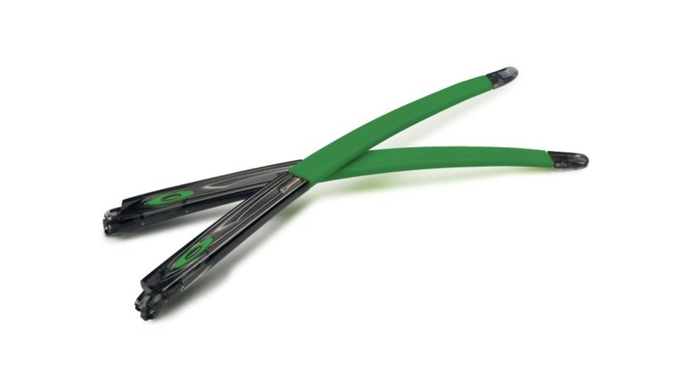 Oakley Crosslink Pitch Frame Temple Arms, Grey Smoke/Team Green, RKT0134AA-GY127