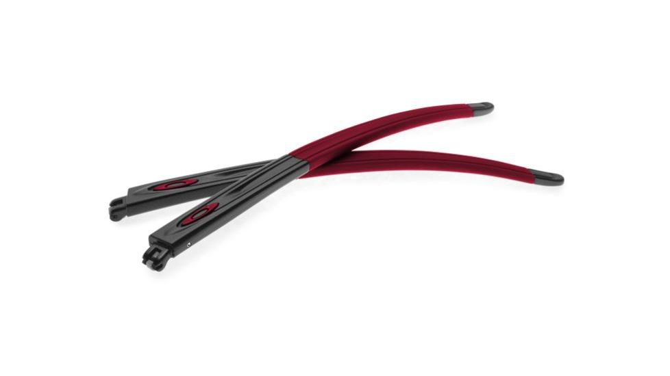 Oakley Crosslink Pitch Frame Temple Arms, Satin Black/Cardinal, RKT0134AA-BK232