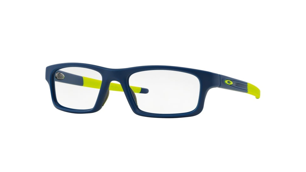 Oakley Crosslink Pitch Bifocal Prescription Eyeglasses 803707-52 - Satin Navy Frame