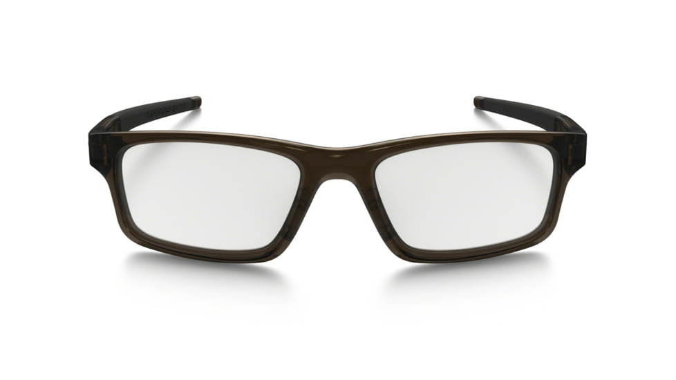 Oakley Crosslink Pitch Bifocal Prescription Eyeglasses, Bark/Yellow Frame, OX8037-0352BI