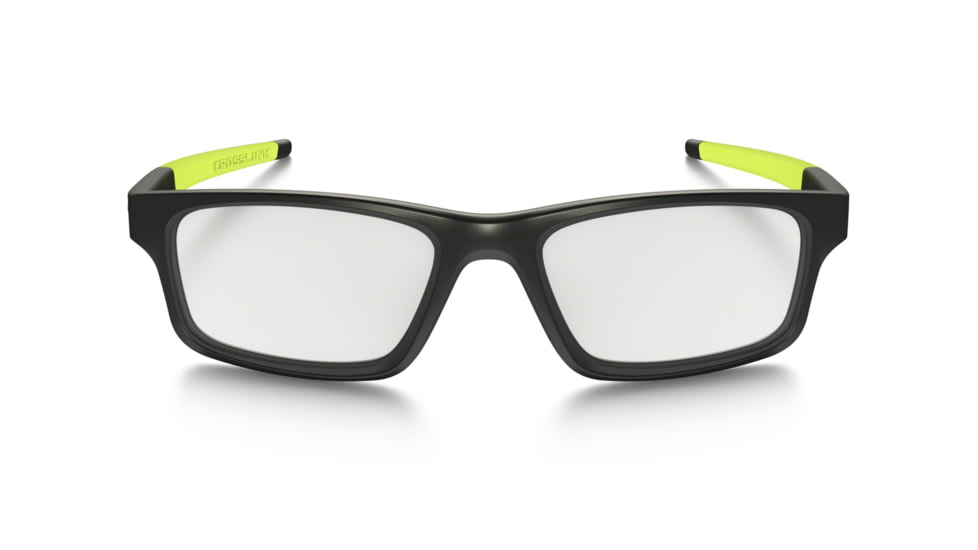 Oakley Crosslink Pitch Bifocal Prescription Eyeglasses, Satin Black/Retina Burn Frame, OX8037-0952BI