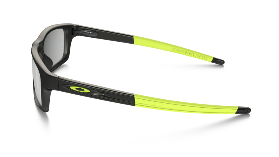 Oakley Crosslink Pitch Bifocal Prescription Eyeglasses, Satin Black/Retina Burn Frame, OX8037-0952BI