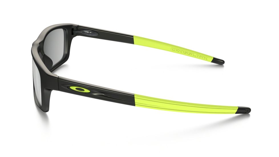 Oakley Crosslink Pitch Bifocal Prescription Eyeglasses, Satin Black/Retina Burn Frame, OX8037-0954BI