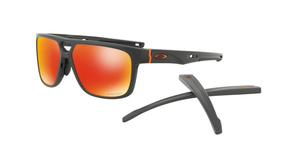 Oakley CROSSRANGE PATCH A OO9391 Progressive Prescription Sunglasses OO9391-939105-60 - Lens Diameter 60 mm, Frame Color Matte Carbon