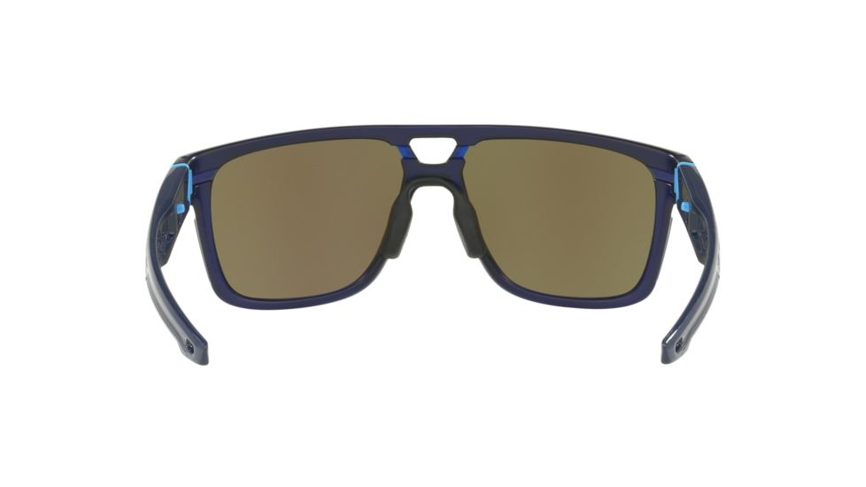 Oakley CROSSRANGE PATCH A OO9391 Progressive Prescription Sunglasses, 60mm, Matte Translucent Blue, OO9391-939110-60-PRO