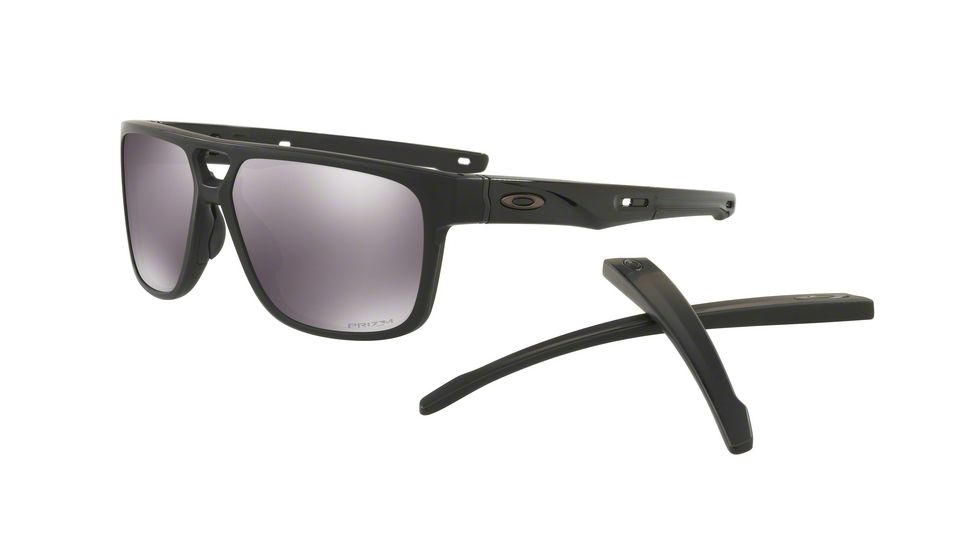 Oakley CROSSRANGE PATCH OO9382 Single Vision Prescription Sunglasses OO9382-938206-60 - Lens Diameter 60 mm, Frame Color Matte Black