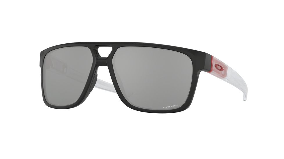 Oakley CROSSRANGE PATCH OO9382 Single Vision Prescription Sunglasses, 60mm, Matte Black, OO9382-938218-60-SV