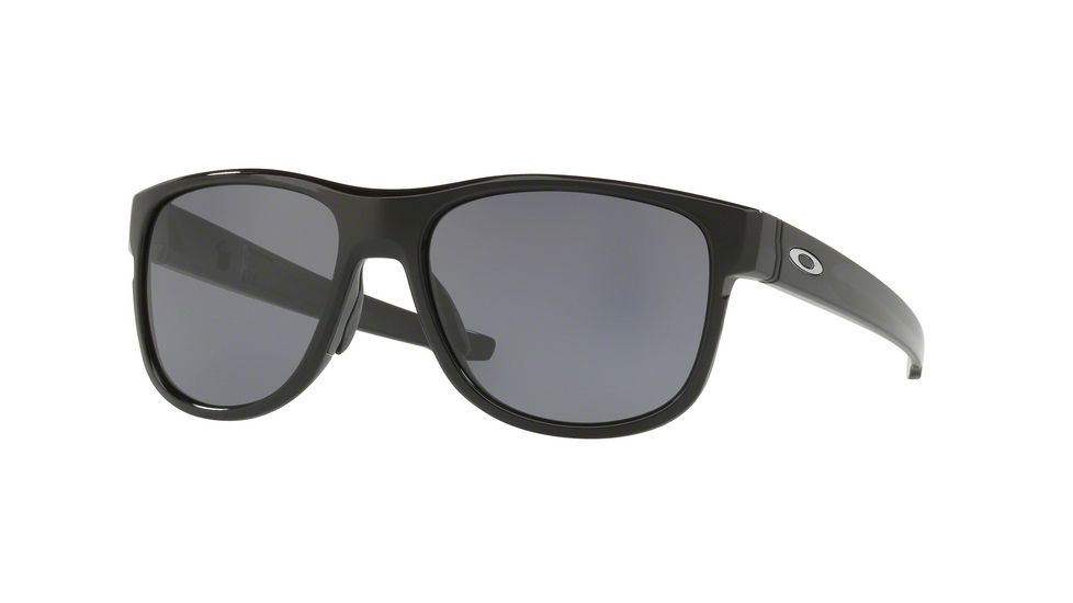 Oakley CROSSRANGE R OO9359 Single Vision Prescription Sunglasses OO9359-935901-57 - Lens Diameter 57 mm, Frame Color Polished Black