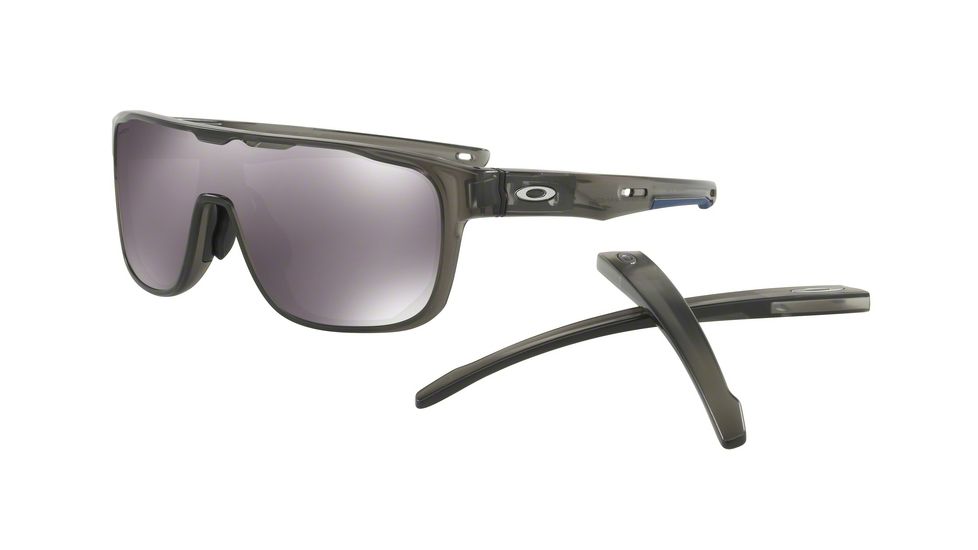 Oakley CROSSRANGE SHIELD A OO9390 Single Vision Prescription Sunglasses OO9390-939002-31 - Lens Diameter 131 mm, Lens Diameter 31 mm, Frame Color Matte Grey Smoke