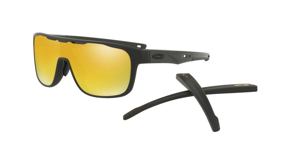 Oakley CROSSRANGE SHIELD A OO9390 Single Vision Prescription Sunglasses OO9390-939004-31 - Lens Diameter 131 mm, Lens Diameter 31 mm, Frame Color Matte Black