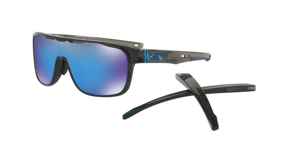 Oakley CROSSRANGE SHIELD A OO9390 Single Vision Prescription Sunglasses OO9390-939005-31 - Lens Diameter 131 mm, Lens Diameter 31 mm, Frame Color Black Ink