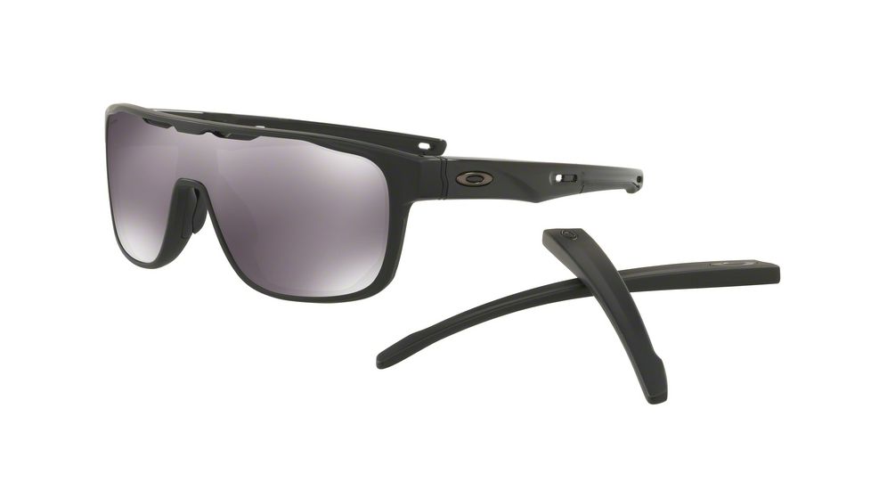 Oakley CROSSRANGE SHIELD OO9387 Progressive Prescription Sunglasses OO9387-938702-31 - Lens Diameter 131 mm, Lens Diameter 31 mm, Frame Color Matte Black