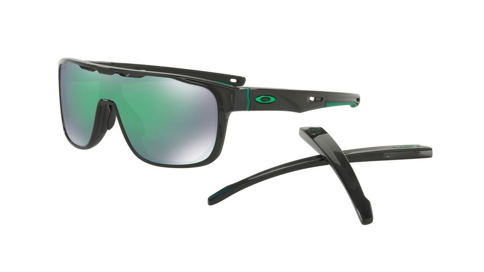 Oakley CROSSRANGE SHIELD OO9387 Progressive Prescription Sunglasses OO9387-938703-31 - Lens Diameter 131 mm, Lens Diameter 31 mm, Frame Color Black Ink
