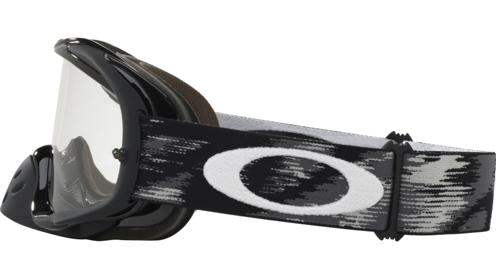 Oakley Crowbar MX Goggles, Jet Black/Clear, 57-951