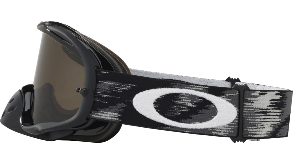 Oakley Crowbar MX Goggles, Jet Black/Dark Grey, 57-974