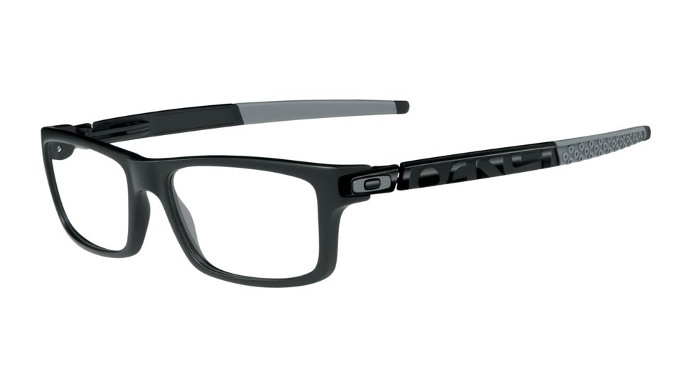 Oakley Currency Eyeglasses, Satin Black/Grey Frame, 54mm OX8026-1354
