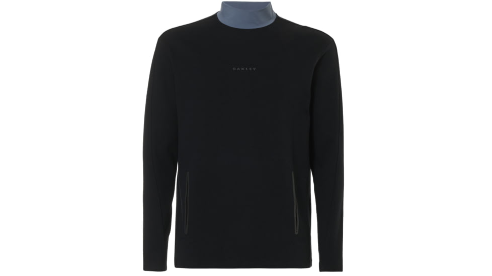 Oakley Cycling Collar Utility Long Sleeve Tee - Men's, Blackout, Medium 434238-02E-M
