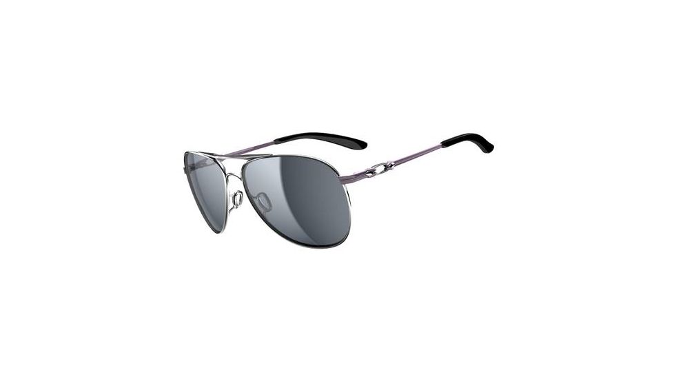 Oakley Daisy Chain Sunglasses, Polished Chrome Frame, Grey Lens OO4062-05