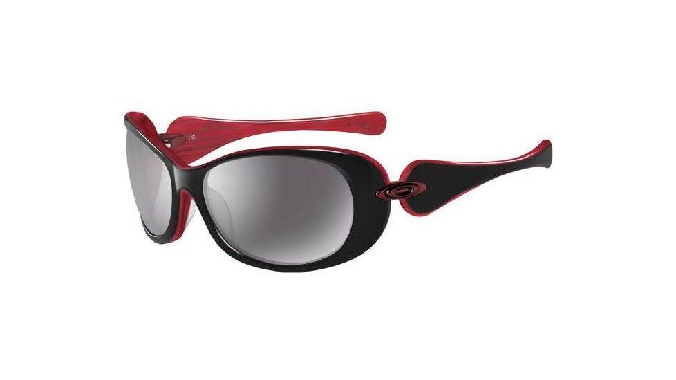 Oakley Dangerous Global Black /Red Frame w/ Grey Lenses Sunglasses 05-336