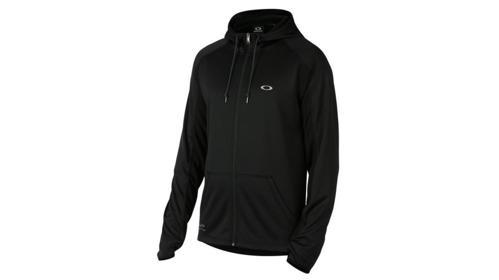 Oakley Dawn Patrol Fleece, Jet Black Heather, Medium 461354-01S-MD