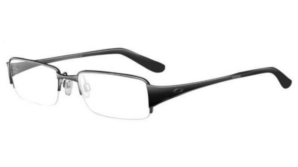 Oakley Debate 49mm Black Chrome Eyeglass Frames w/ Blank Lenses OX3118-0249