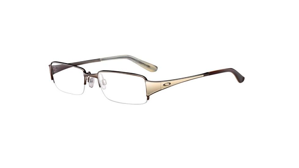 Oakley Debate 49mm Polished Chocolate Women's Eyeglass Frames w/ Blank Lenses OX3118-0449