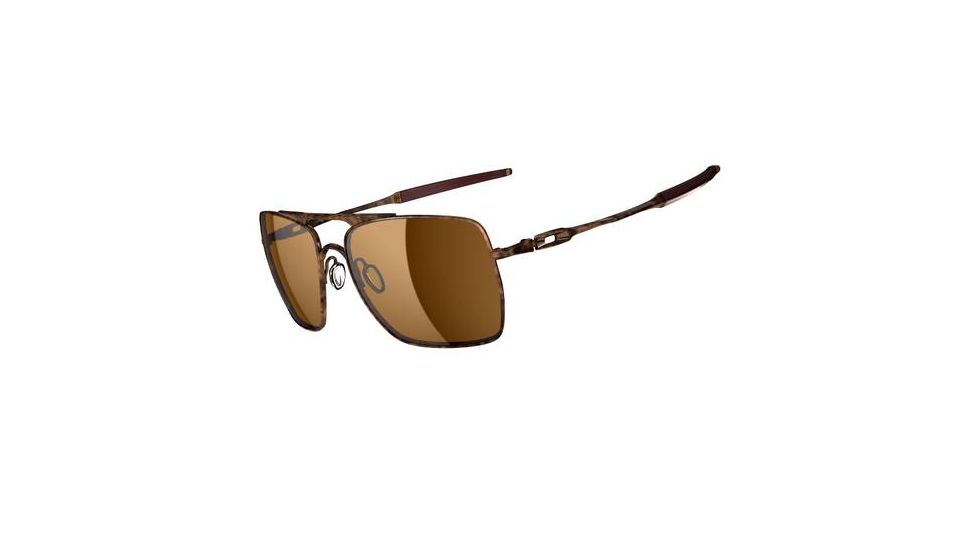 Oakley Deviation Brown Camo Frame w/ Dark Bronze Lenses Men's Sunglasses OO4061-08