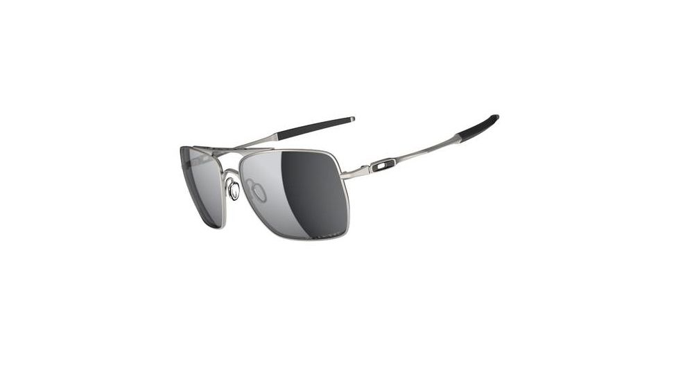 Oakley Deviation Light Frame w/ Black Iridium Polarized Lenses Men's Sunglasses OO4061-06