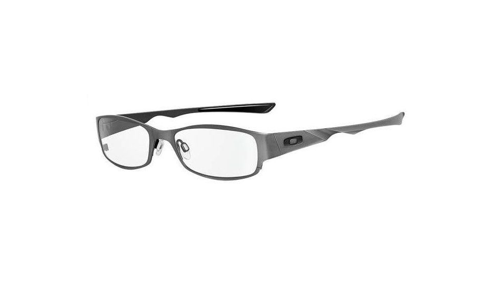 Oakley Dictate 4.0 Frame Light/Matte Black Eyeglass Frames w/ Blank Lenses 12-353