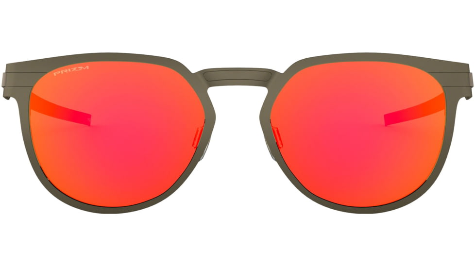 Oakley DIECUTTER OO4137 Sunglasses 413702-55 - Pewter Frame, Prizm Ruby Lenses