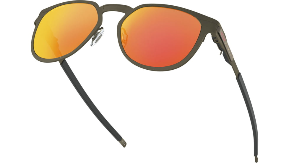 Oakley DIECUTTER OO4137 Sunglasses 413702-55 - Pewter Frame, Prizm Ruby Lenses
