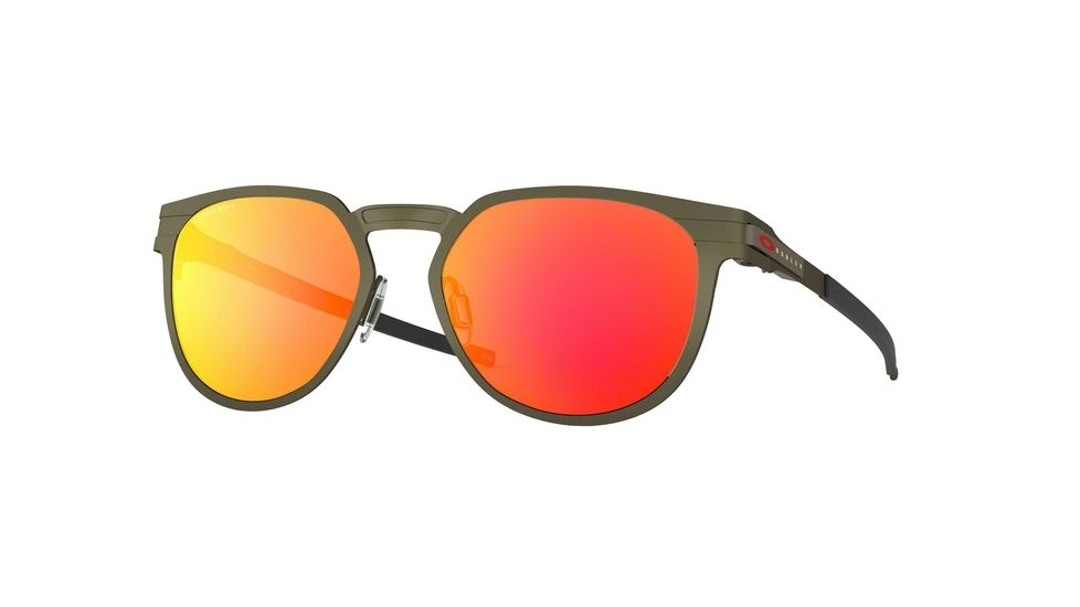 Oakley DIECUTTER OO4137 Prescription Sunglasses, 55mm, Pewter, OO4137-413702-55-SV