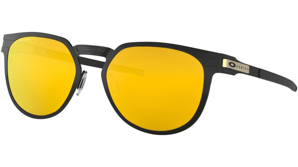 Oakley DIECUTTER OO4137 Sunglasses 413703-55 - Satin Black Frame, 24K Iridium Lenses