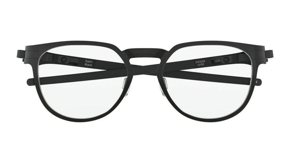 Oakley DIECUTTER RX OX3229 Eyeglass Frames 322901-52 - Satin Black Frame, Clear Lenses