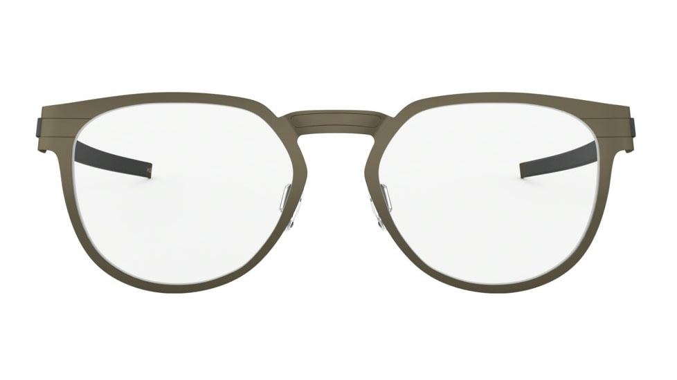 Oakley DIECUTTER RX OX3229 Eyeglass Frames 322902-50 - Pewter Frame, Clear Lenses