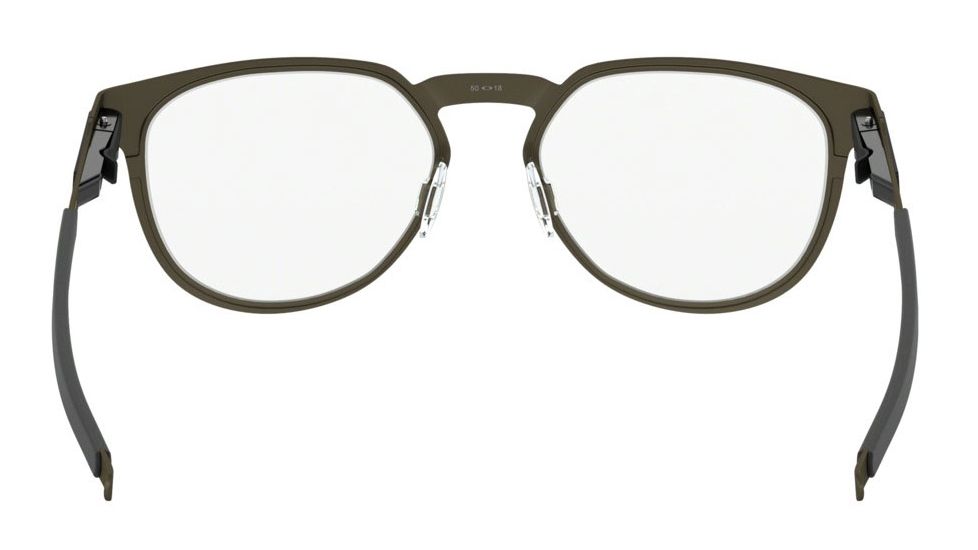 Oakley DIECUTTER RX OX3229 Eyeglass Frames 322902-52 - Pewter Frame, Clear Lenses