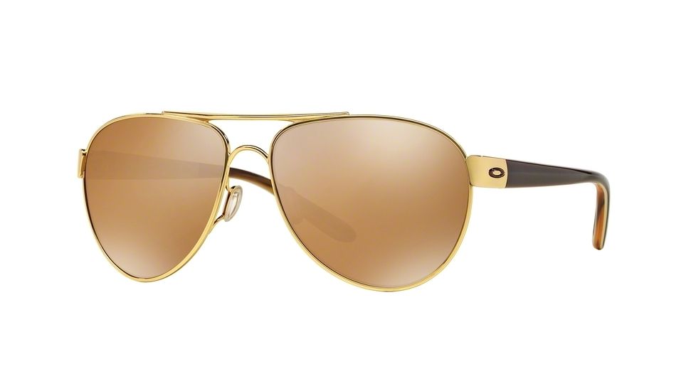 Oakley DISCLOSURE OO4110 Single Vision Prescription Sunglasses OO4110-411002-58 - Lens Diameter 58 mm, Frame Color Polished Gold