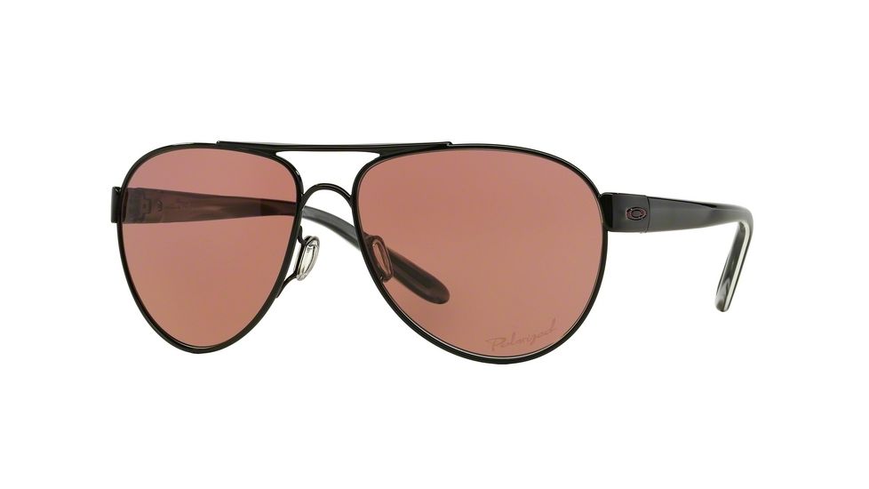 Oakley DISCLOSURE OO4110 Single Vision Prescription Sunglasses OO4110-411004-58 - Lens Diameter 58 mm, Frame Color Polished Black