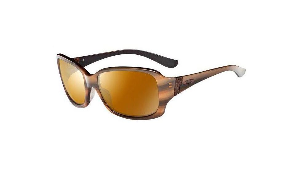 Oakley Discreet Tiger Eye Frame w/ Bronze Polarized Lenses Sunglasses OO2012-05