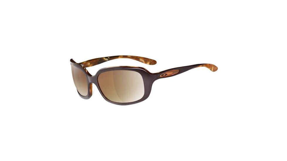 Oakley Disguise Brown Taffy Frame w/ DarkBrownGradient Lenses Women's Sunglasses OO2030-04
